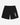 BLACK WORDMARK MESH SHORT