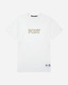 WHITE/GOLD COURT T-SHIRT