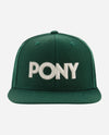 GREEN WORDMARK SNAPBACK HAT