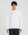 WHITE CLASSICS WORDMARK LONG SLEEVE T-SHIRT