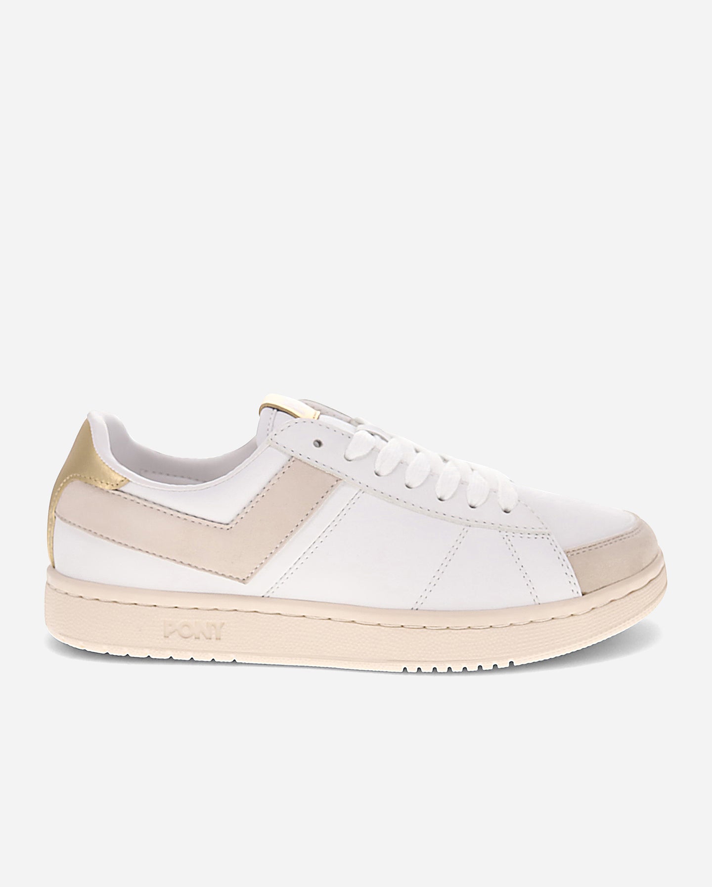 M-Pro in white/oatmeal/gold – (side/unisex)