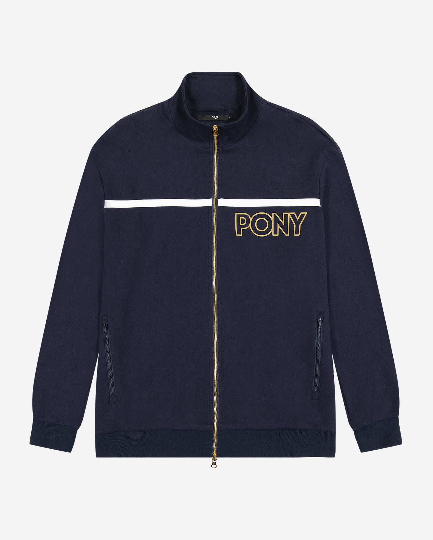 NAVY TRACK JACKET