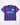 PONY STRIPED AWAY JERSEY. Purple with blue stripes. laying flat on white ground. Pony logo slanted in upper left hand corner with Tottenham spurs. Hewlett Packard logo below.